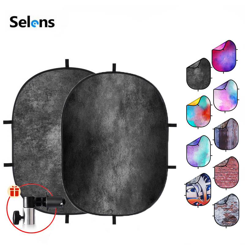 Green Screen Collapsible - SITOO 1.5x2M dwustronnie składane tło z