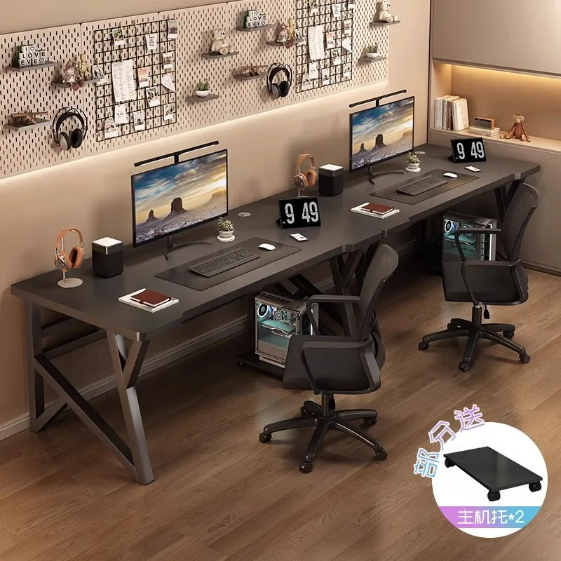 Esports Gaming Station Desk - Biurko Komputerowe Podwójne Biurko E-sportowe Do