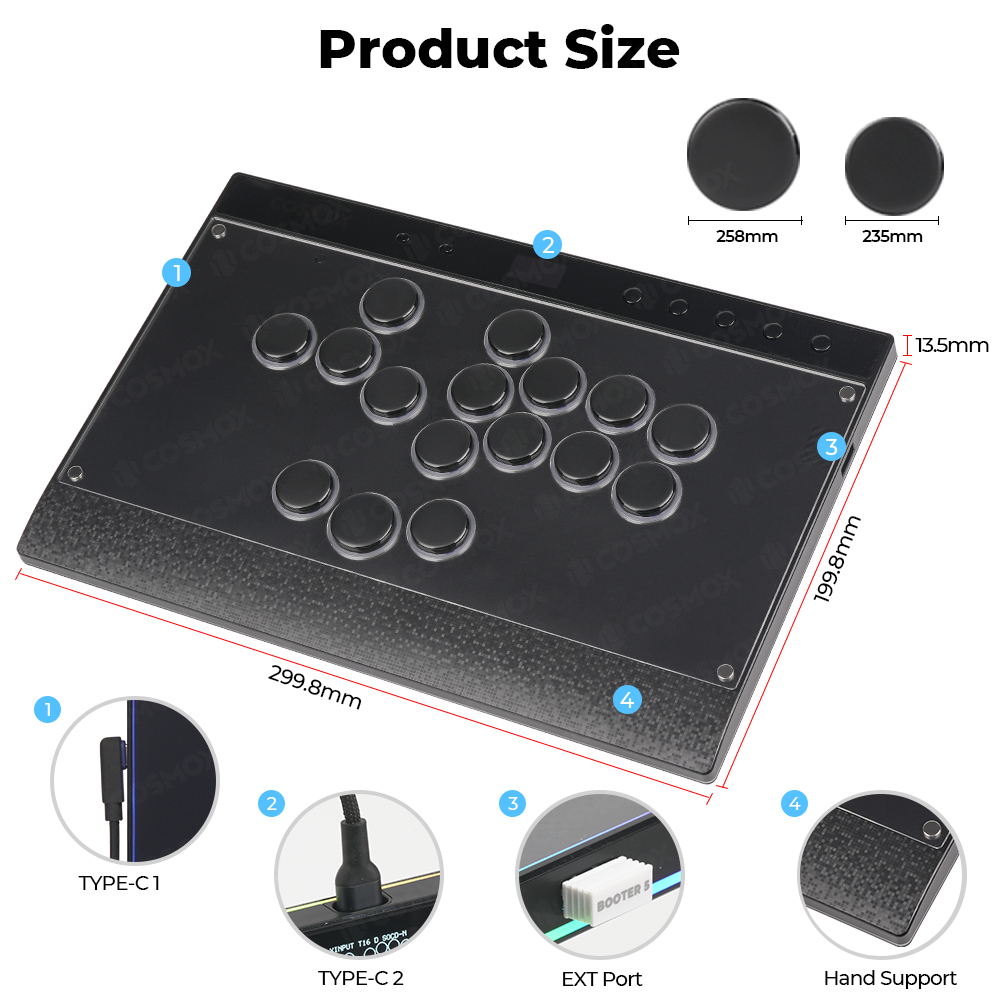 Haute42-COSMOX C16 Bezprzecino – Esports Gaming Controller recenzja i cena