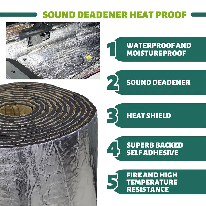 Mata wygłuszająca do samochodu – Sound Dampening Foam recenzja i cena