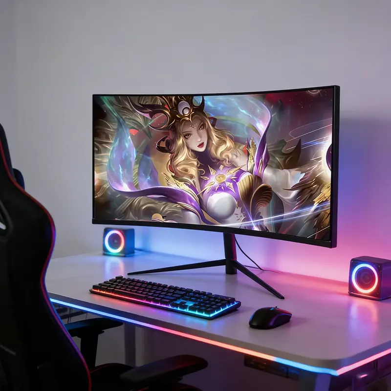 Wyświetlacz FY 4K Curved Monit – Gaming Monitor Curved recenzja i cena