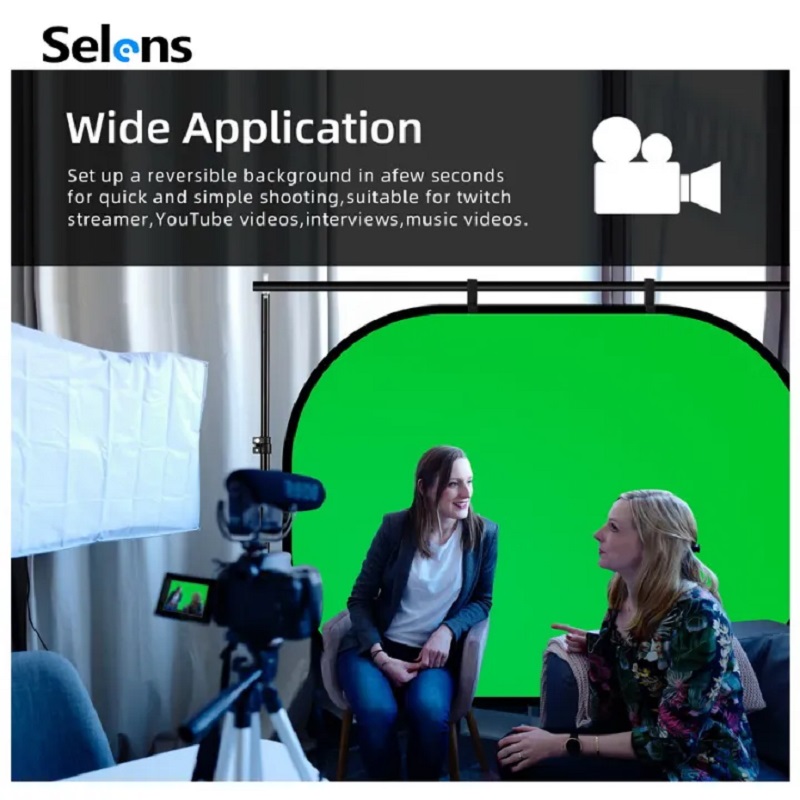 Selens nowy składany przenośny – Green Screen Collapsible recenzja i cena
