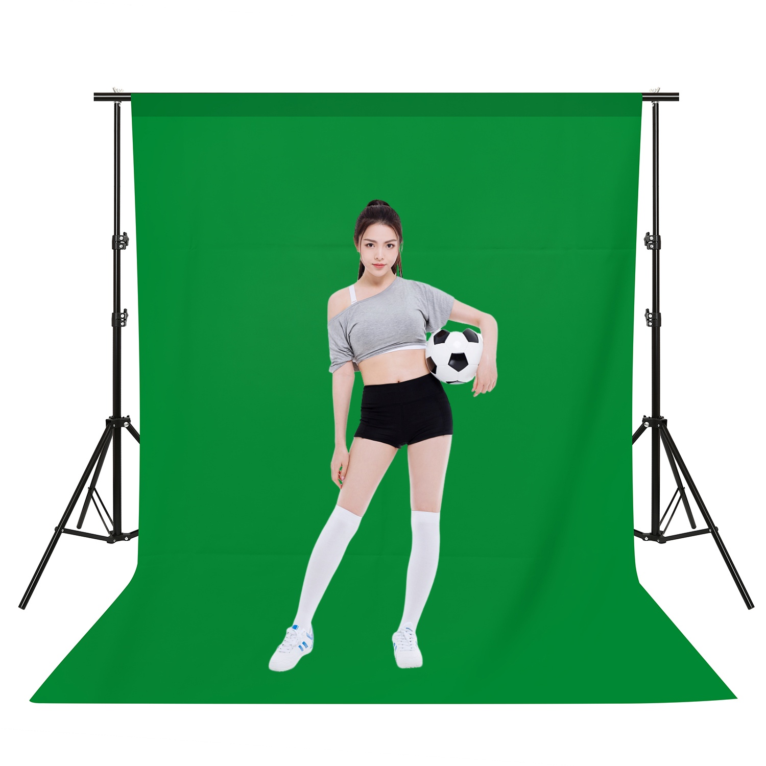 Tło tło fotograficzne tkanina  – Green Screen Collapsible recenzja i cena